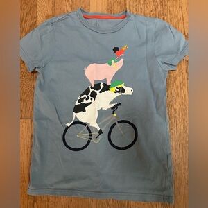 Boden animal T shirt age 9-10